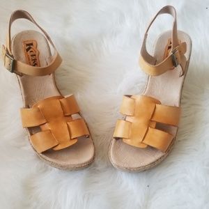 Kork-Ease  Mustard Yellow Wedges !EVERYTHING GOES!